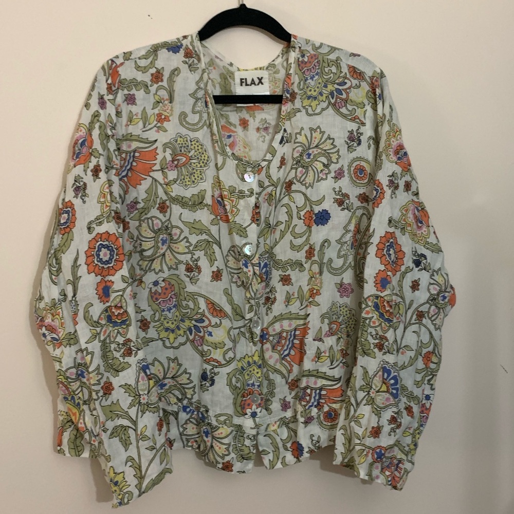 100% Linen Top